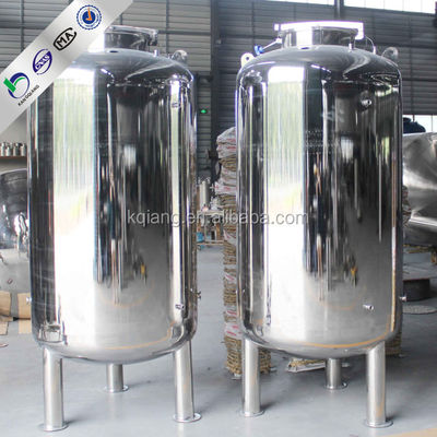 qualité  Water treatment for sale stainless steel water storage tank 1000l with good price usine