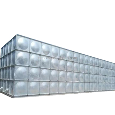 Drinking Water/Sea Water/50 Ton HDG Water Tank Cold Pressed Steel Tank Fire Fighting /Industry Without Insulation