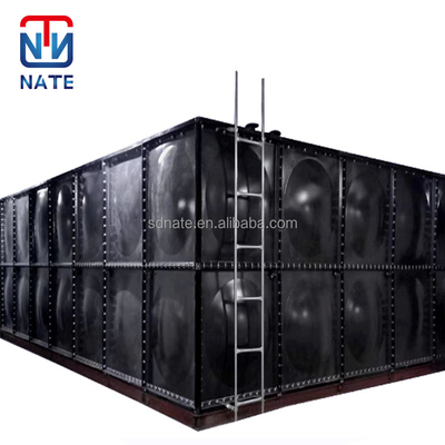 Factory Price Potable Water/Sea Water/Fire Fighting /Industry/Oil Hot Product 5x3x3m Enameled Steel Water Tank Tank