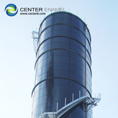 food &amp;amp; Beverage plant grain and oil sludge sewage treatment project steel enamel tank